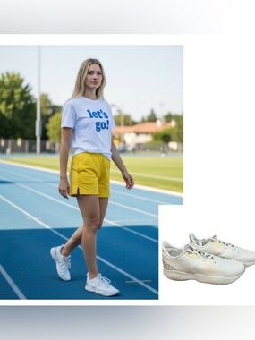 New Balance FuelCell Shift TR White Light
Aluminum with reflective panels 8.5